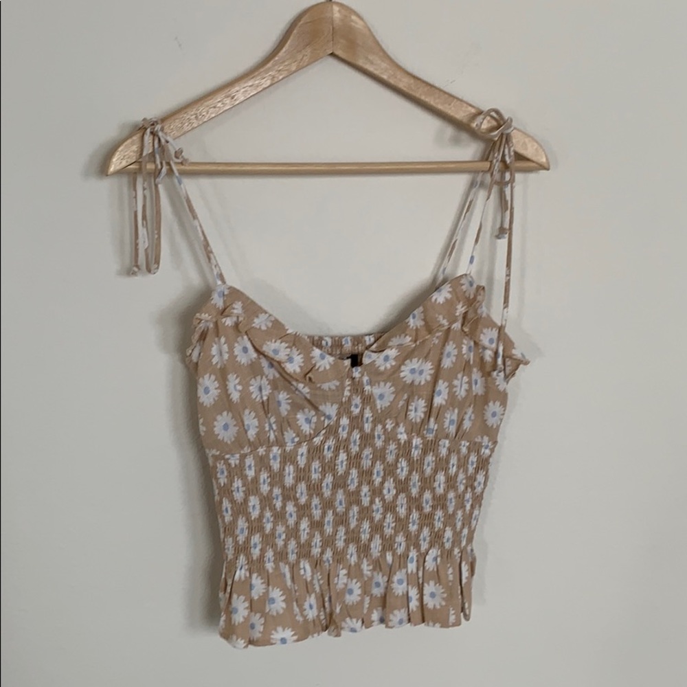 Boho Floral Tank Top